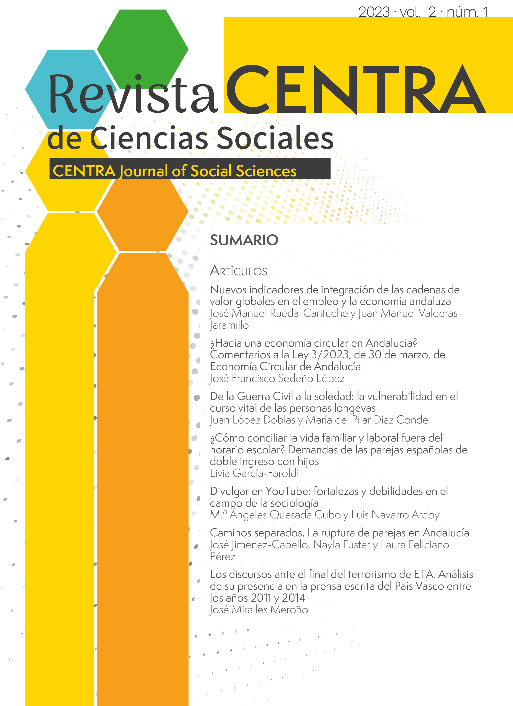 					View Vol. 2 No. 1 (2023): CENTRA Journal of Social Sciences
				